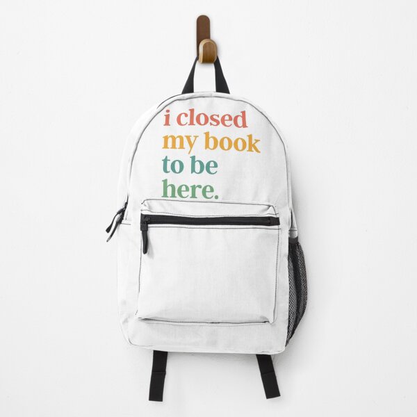 Item preview, I Closed My Book to Be Here Introvert Bookworm Humor designed and sold by crestwo-supply.