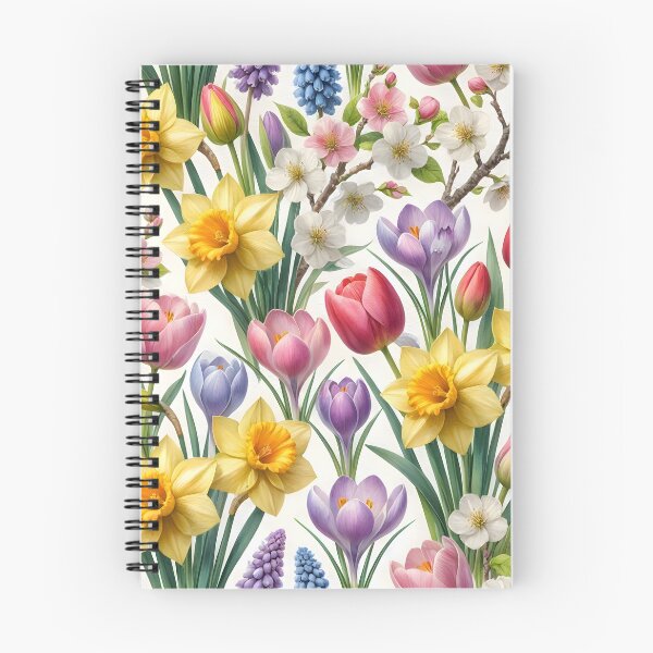 Item preview, Spring Botanical Garden Floral Pattern designed and sold by Sybille-Yates.