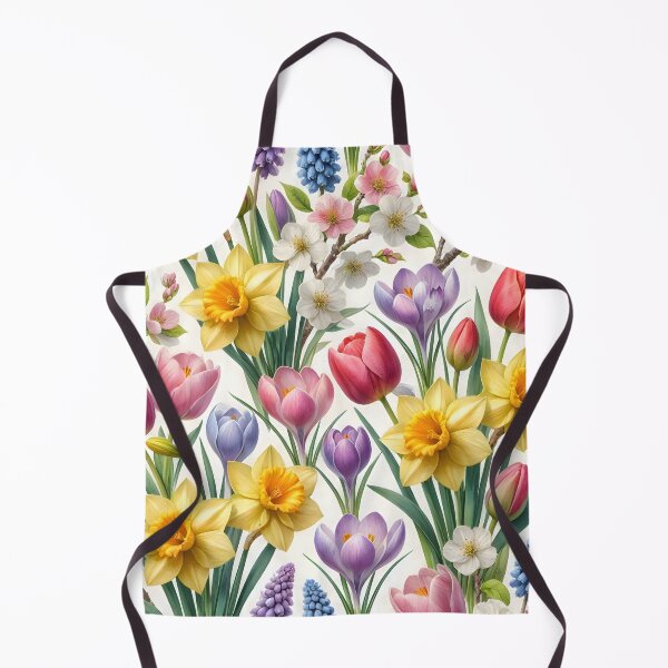 Item preview, Spring Botanical Garden Floral Pattern designed and sold by Sybille-Yates.