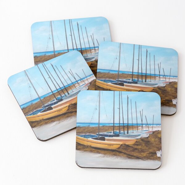 Item preview, Catamarans on Siesta Key Beach designed and sold by LloydDobsonArt.