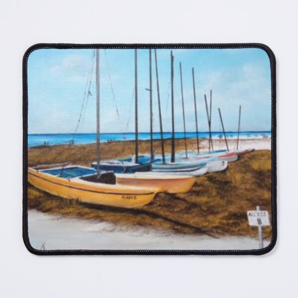 Item preview, Catamarans on Siesta Key Beach designed and sold by LloydDobsonArt.