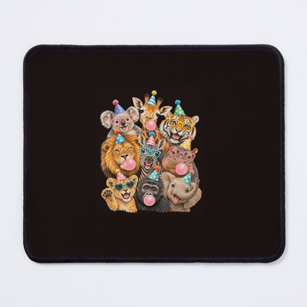 Item preview, Party Animals Zoo Safari Birthday Bubble Gum designed and sold by ImeldaSparks.