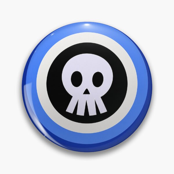 Item preview, Blue Skull Phone Case, Bold Comic Art Design designed and sold by MoodPopz Studio.