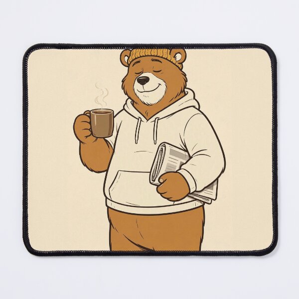 Item preview, Bear With Me I'm Retired Funny Retirement Bear T-Shirt designed and sold by EverydayBadge.