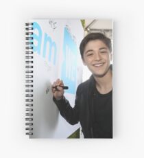 Asher Angel Spiral Notebook