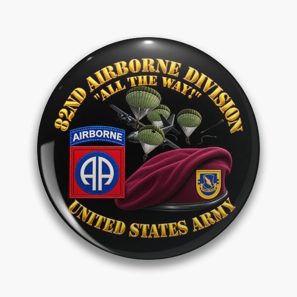 Item preview, 82nd Airborne Div - Beret - Mass Tac - Maroon  - 2nd Bn - 504th Infantry - 3D - Transparent designed and sold by Military Insignia Products.