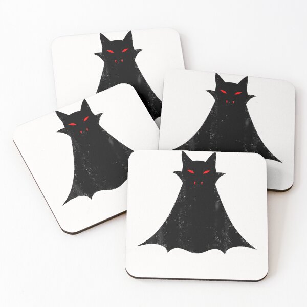 Item preview, Vampire Cat Bat Silhouette designed and sold by PAROSSA.
