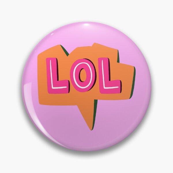Item preview, LOL Speech Bubble - Cute Retro Comic Laughing Quote designed and sold by PixellaneArt.