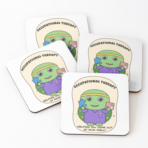 Item preview, Helping You Come Out of Your Shell – Cute Turtle Occupational Therapist designed and sold by atedesigns.