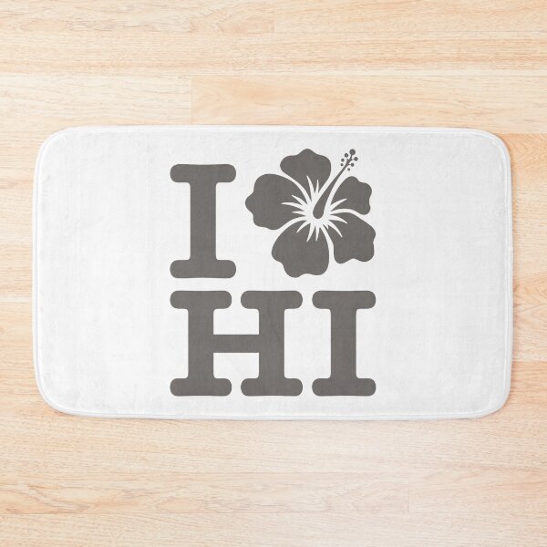 Item preview, Dokki - I Love HI - I Love Hawaii designed and sold by KristiTaylorArt.