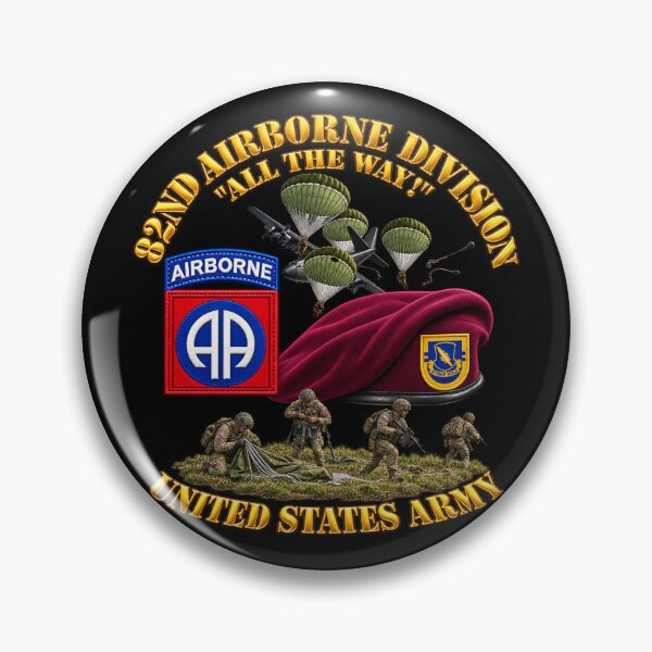 Item preview, 82nd Airborne Div - Beret - Mass Tac - Maroon  - 2nd Bn - 504th Infantry - DZ Action - 3D - Transparent designed and sold by Military Insignia Products.