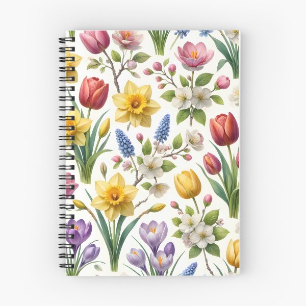 Item preview, Spring Botanical Garden Floral Pattern designed and sold by Sybille-Yates.