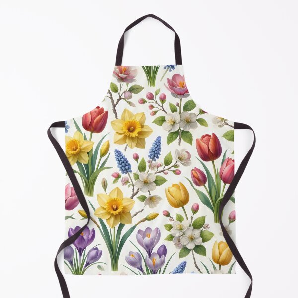 Item preview, Spring Botanical Garden Floral Pattern designed and sold by Sybille-Yates.