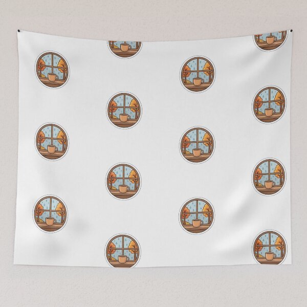 Item preview, Rainy Day Cozy Window designed and sold by littleearty.