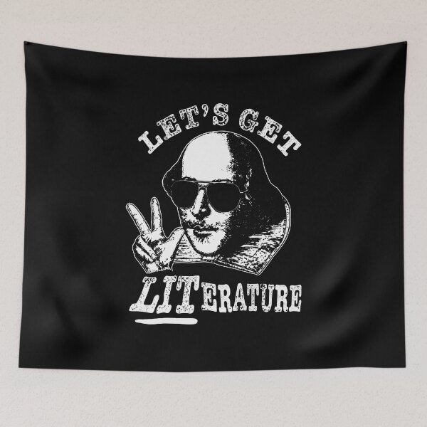 Item preview, William Shakespeare - Let's Get Literature designed and sold by KristiTaylorArt.