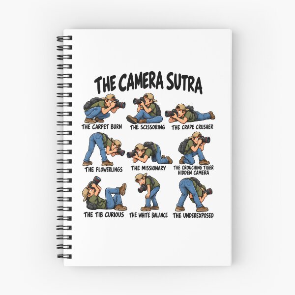 Item preview, The Camera Sutra – Funny Photography Poses designed and sold by PRINTIONAL.