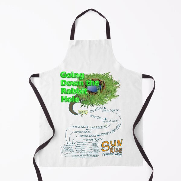 Item preview, Going down the rabbit hole - LIGHT-COLOUR tops designed and sold by LittleGreyMan2026.
