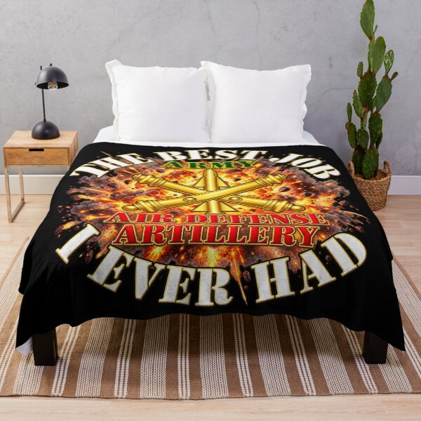 Item preview, The Best Job - I Ever Had - Explosion w Air Defense Artillery Branch - 3D - Transparent designed and sold by Military Insignia Products.