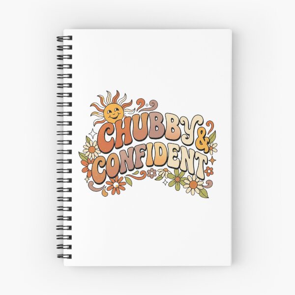 Item preview, Chubby And Confident 70s Retro Groovy Vintage Typography Art designed and sold by Namphet.
