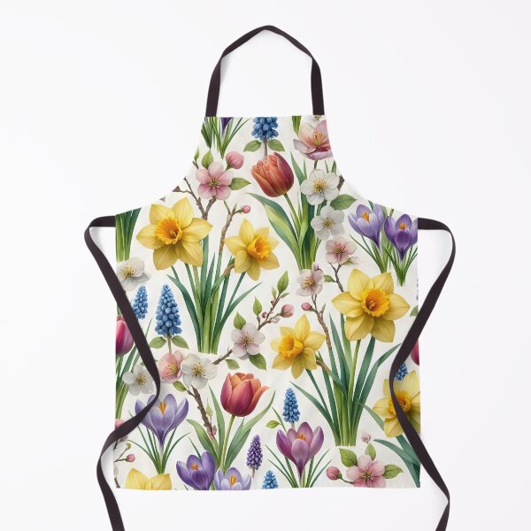 Item preview, Spring Botanical Garden Floral Pattern designed and sold by Sybille-Yates.