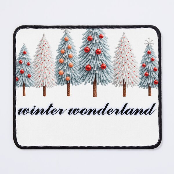 Item preview, Winter Wonderland Sweatshirt, Christmas Hoodie, Cute Frosty Christmas Trees Winter Design designed and sold by FTM10.