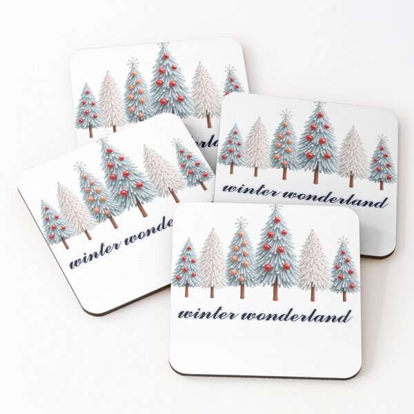 Item preview, Winter Wonderland Sweatshirt, Christmas Hoodie, Cute Frosty Christmas Trees Winter Design designed and sold by FTM10.