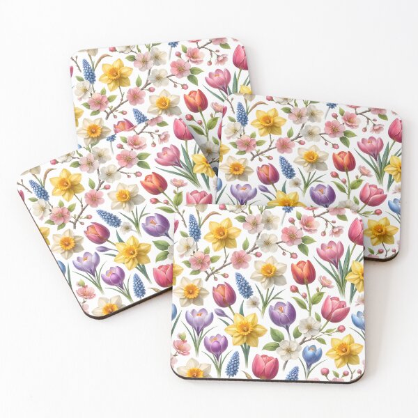 Item preview, Spring Botanical Garden Floral Pattern designed and sold by Sybille-Yates.