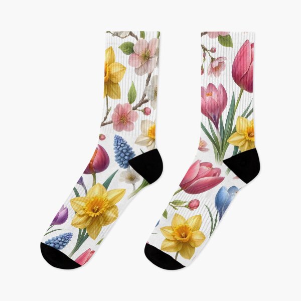 Item preview, Spring Botanical Garden Floral Pattern designed and sold by Sybille-Yates.