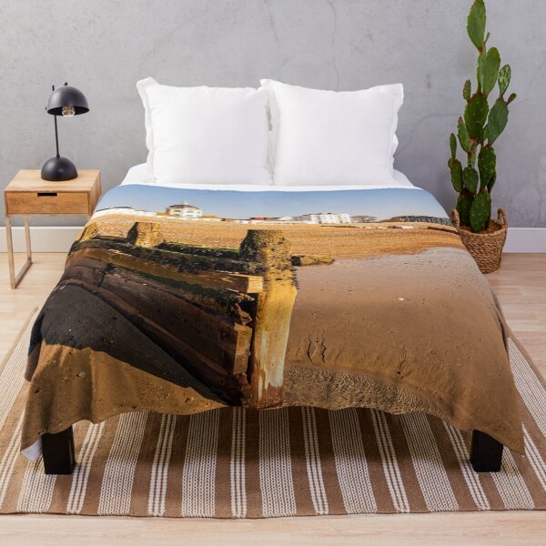 Item preview, Seafront bathing in Winter Sun designed and sold by HazyApplePhoto.
