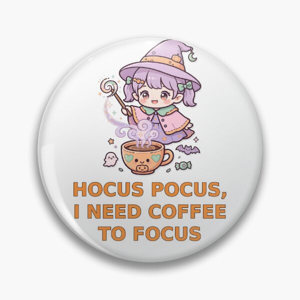 Item preview, Hocus Pocus I Need Coffee to Focus designed and sold by aeowryn.