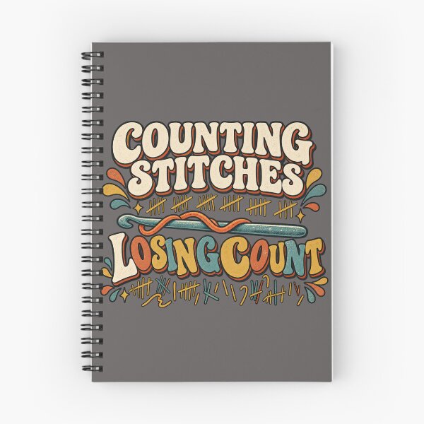Item preview, Counting Stitches Losing Count – Crochet Maker Humor designed and sold by Golden Era Studio.