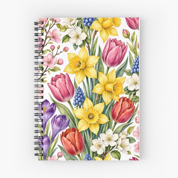 Item preview, Spring Botanical Garden Floral Pattern designed and sold by Sybille-Yates.