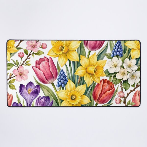 Item preview, Spring Botanical Garden Floral Pattern designed and sold by Sybille-Yates.