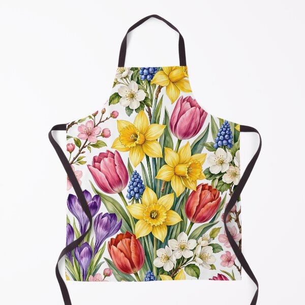 Item preview, Spring Botanical Garden Floral Pattern designed and sold by Sybille-Yates.