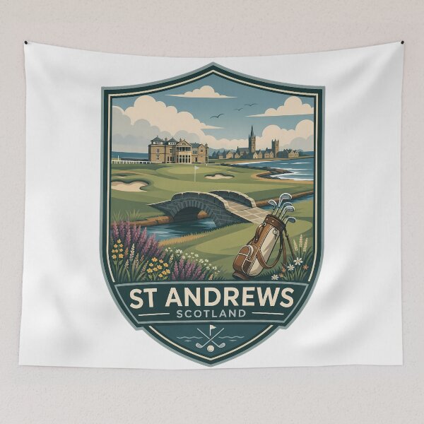 Item preview, St Andrews Scotland Historic Golf Course  designed and sold by AstroTransit Co..