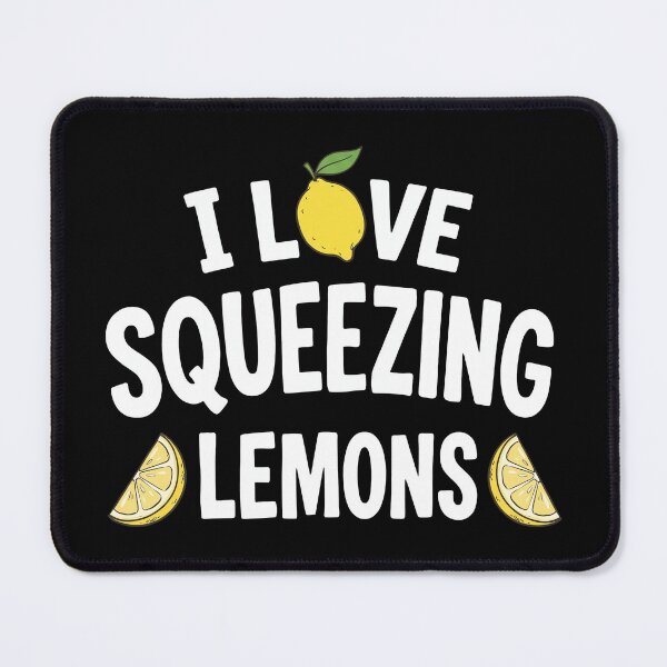 Item preview, I Love Squeezing Lemons designed and sold by KristiTaylorArt.