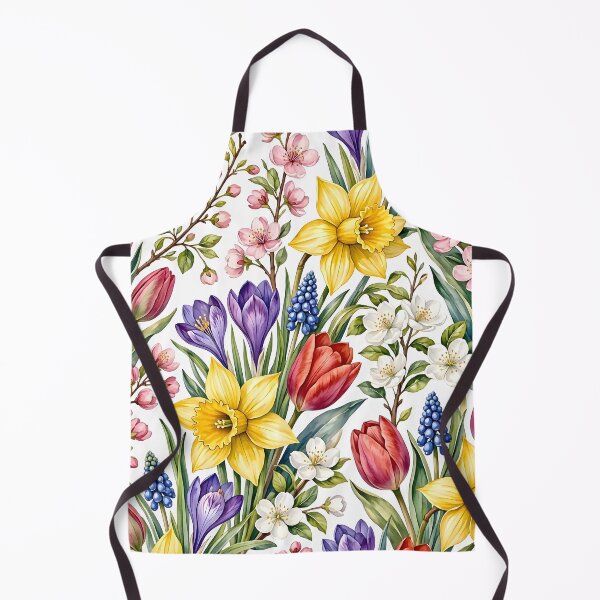 Item preview, Spring Botanical Garden Floral Pattern designed and sold by Sybille-Yates.