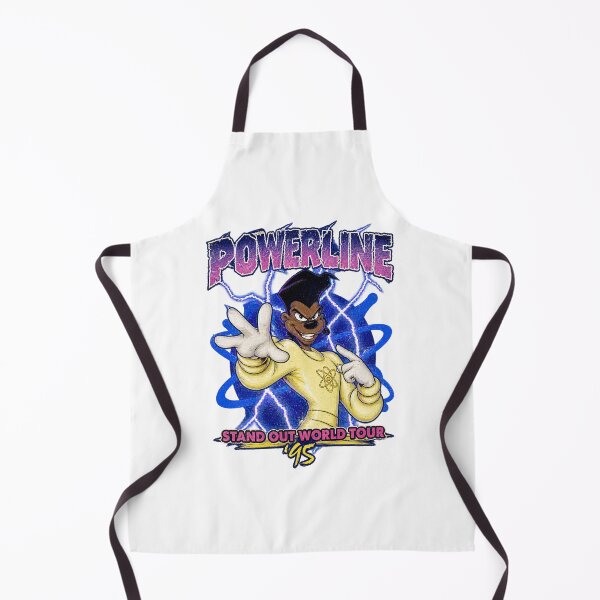 Item preview, Powerline World Tour Inspired Cartoon Design from A Goofy Movie ⭐⭐⭐⭐⭐ designed and sold by sheldonpe.