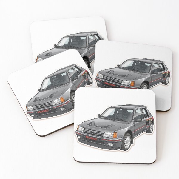 Item preview, 1984 Peugeot 205 Turbo 16 Winchester Grey Group B Rally Sticker designed and sold by Fixnovaguide.