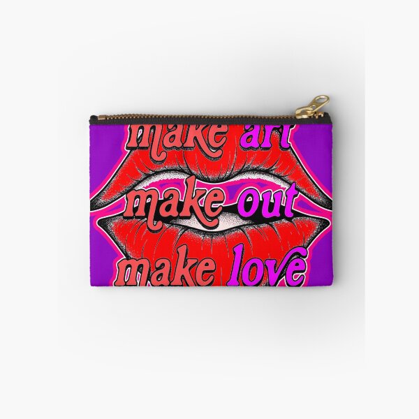 Item preview, Make Art Make Out Make Love designed and sold by weirdove.