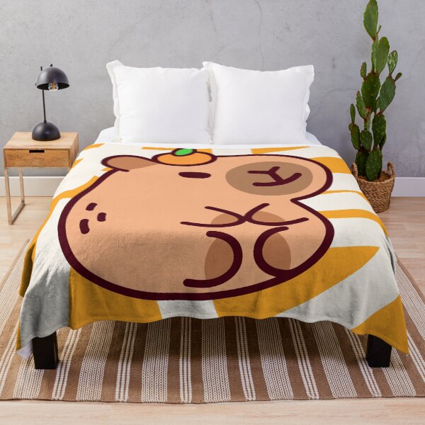 Item preview, Kawaii Capybara Mandarine designed and sold by Estudio Kudasai.