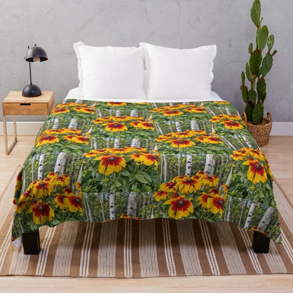 Item preview, Golden Rudbeckia Beneath the Aspens designed and sold by Kimberly Palmer.