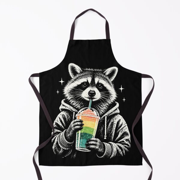 Item preview, Cute Pride Trash Panda Rainbow Slushie Graphic designed and sold by MagicTheDog.