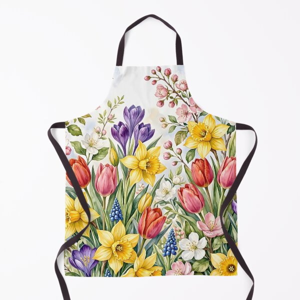 Item preview, Spring Botanical Garden Floral Pattern designed and sold by Sybille-Yates.