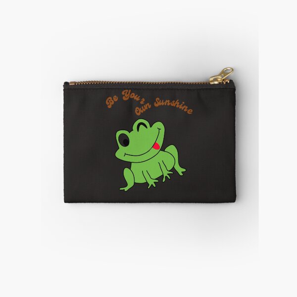 Item preview, Be Your Own Sunshine Cute Cartoon Winking Frog Art designed and sold by rnscreationsin.