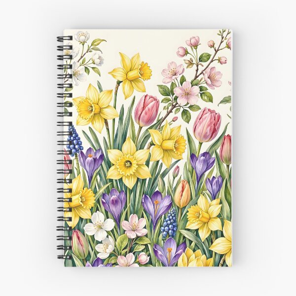 Item preview, Spring Botanical Garden Floral Pattern designed and sold by Sybille-Yates.
