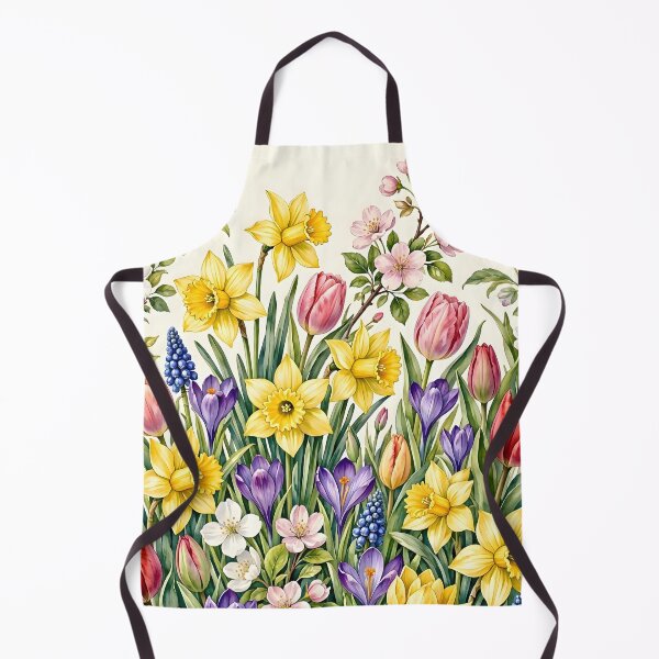 Item preview, Spring Botanical Garden Floral Pattern designed and sold by Sybille-Yates.