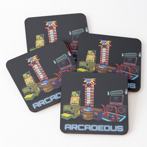 Item preview, Arcadeous Lineup - Gopher Bash, High Striker, Rhythm Pad designed and sold by DeviousDev.