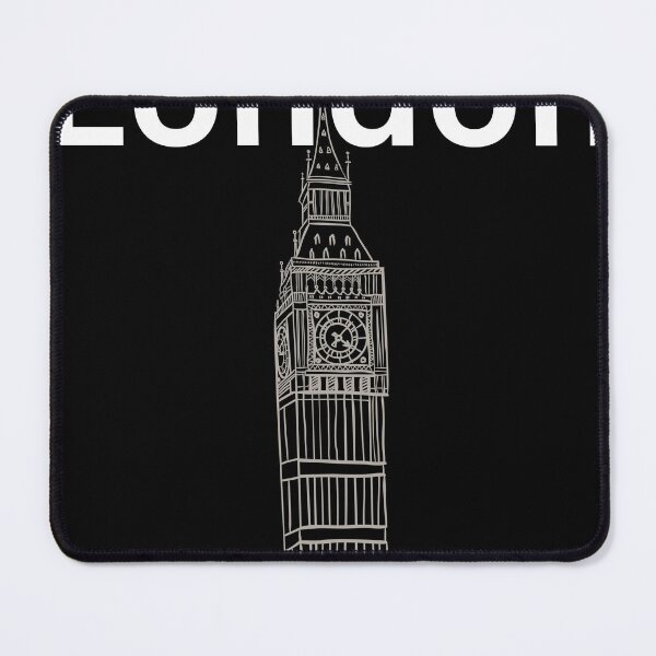 Item preview, Minimalist Hand-Drawn Big Ben London Illustration designed and sold by YouYass410.
