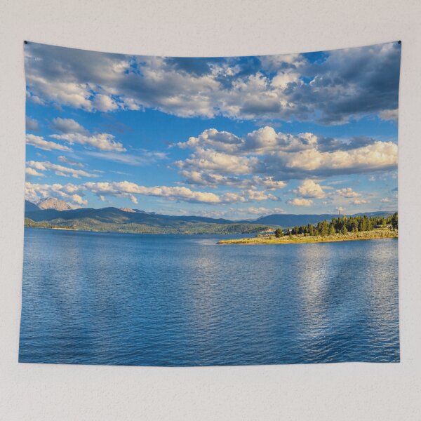 Item preview, Sweeping Clouds Over Lake Granby, Colorado designed and sold by Kimberly Palmer.